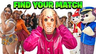 Find Your Match In Indy! | Halloween Costumes!