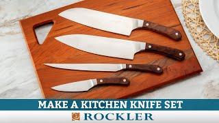 How to Make a High-Quality Kitchen Knife - DIY Kitchen Knives