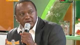 Uhuru Kenyatta on Churchill Live