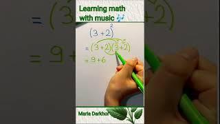 Learning math with music #math #short  #mathmatics #maths  #student #education #mathtricks #foryou