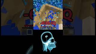 +6969 IQ vs -6923 IQ In Minecraft||(World's smallest violen) #gamerlife #minecraft #minecraftguide