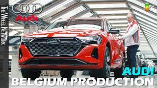 Audi Q8 e-tron Production in Belgium – Audi Brussels Plant EV Manufacturing