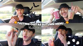 TRYING Costa's Autumn Menu    ~ Vlogtober Day 10