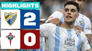 MÁLAGA CF 2 - 0 RACING CLUB FERROL I HIGHLIGHTS LALIGA HYPERMOTION