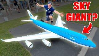 Flying the Giant: HSD 747 EDF RC Jet in Action!