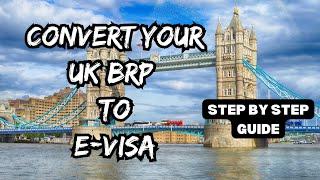 How To Link UK BRP to eVisa before the Deadline? | Step By Step Guide