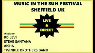 TWINKLE SHOWCASE / KD LEVI / SANTANA / AISHA - Music in the sun Festival 1997 - Sheffield UK