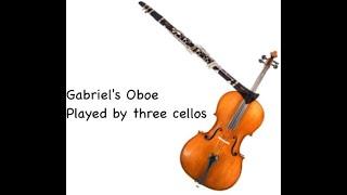 Gabriel's Oboe with three cellos