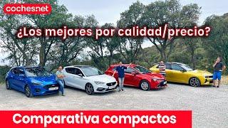 Comparativa Compactos: Toyota Corolla, Opel Astra, Ford Focus, Seat León | Prueba/Review en español