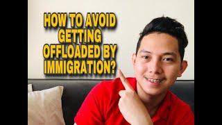 HOW TO AVOID GETTING OFFLOADED BY IMMIGRATION #ofwdiaries #Pinoyvlogger #contentcreator