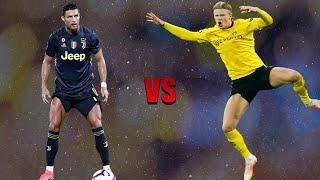 Cristiano Ronaldo Vs Erling Haaland - Skills & Goals 2020/21