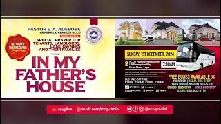 RCCG DECEMBER 1st 2024 | THANKSGIVING SERVICE