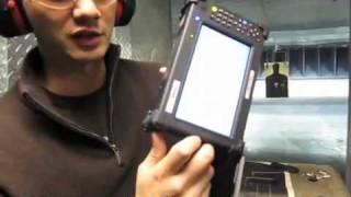 InkShow  MobileDemand xTablet T7000 at the Shooting Range   GottaBeMobile.com.flv