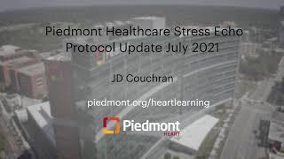 Piedmont Healthcare Stress Echo Protocol Update July 2021