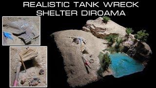 How to Make a Survival Shelter out of a Tank Wreck