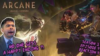 DID JINX AND VI DESERVE A HAPPY ENDING?! | Arcane Season 2 FINALE Episode 9 REACTION!