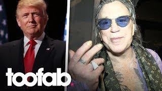 Mickey Rourke Threatens to Thump Donald Trump With a Left Hook | toofab