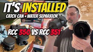 I install my new RCC351 CATCH CAN and Water Separator from Ryco into the Land Cruiser 200 Series