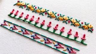 Beautiful Embroidery Stitches for Beginners/New Embroidery Stitches By Hands/Embroidery Designs 