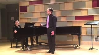 John Castillo sings "A Simple Song" by Leonard Bernstein