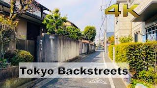 [4K] A relaxing walk around the backstreets of Ota-Ku in Tokyo, Japan. (東京)  #ASMR