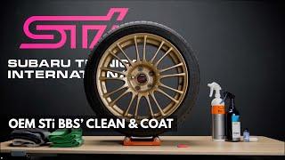 OEM STi BBS' Clean & Coat || Service A La Carte