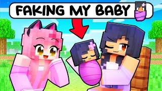 I faked HAVING A BABY in Minecraft!