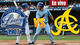 Tigres del Licey vs Aguilas Cibaenas beisbol partido en vivo Liga Dominicana de Beisbol Profesional