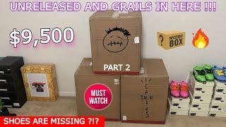 Part 2/2 - DID I LOSE MONEY on this HUGE $9,500 Mystery Box from a Subscriber ! CRAZY GRAIL SNEAKERS