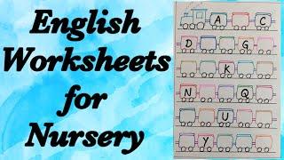 English Worksheets || Worksheets for Nursery