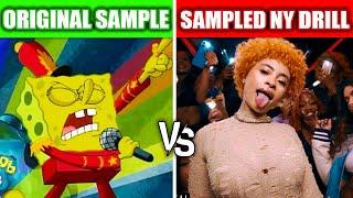 ORIGINAL SAMPLE  VS SAMPLED NY DRILL SONGS PART 3