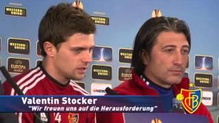 Medienkonferenz mit Murat Yakin und Valentin Stocker