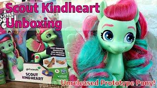 Scout Kindheart Girl Scout Pony MLP G5: An Unreleased Prototype Pony (History and Unboxing)