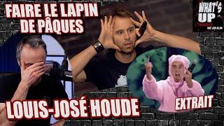 Faire le LAPIN DE PÂQUES / Louis-José Houde / What's Up Podcast (Extrait)