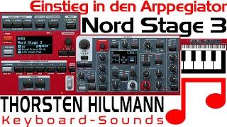 So geht der Einstieg mit dem Arpeggiator im Nord Stage 3, Einsteiger Tutorial