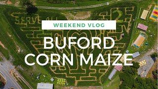 WEEKEND VLOG: BUFORD CORN MAIZE + GIRL NIGHT WITH FRIENDS!