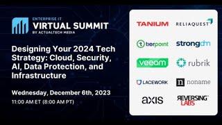 Designing Your 2024 Tech Strategy: Cloud, Security, AI, Data Protection, and Infrastructure