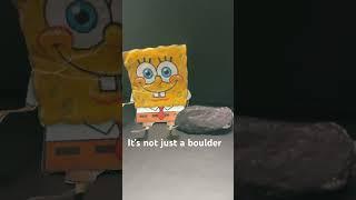 It's a ROCK DUH! #spongebob #itsarock #boulder #sillysay #dumbledore #cartoon #funny