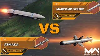 Maritime Strike Vs ATMACA | Epic Missile Comparison | Modern Warships