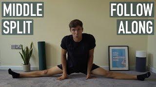 20 Minute Middle Split Flexibility Routine (FOLLOW ALONG)