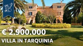 Stunning 15th-Century Luxury Villa For Sale In Tarquinia