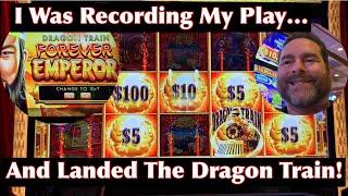 Big Wins on Dragon Train Recorded As They Happen! Bonuses and Live Play on Forever Emperor