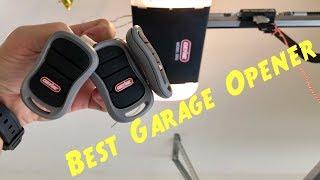 Best Garage Door Opener Belt Drive vs Chain Drive System with Remotes, Keypad & Wall Button Review