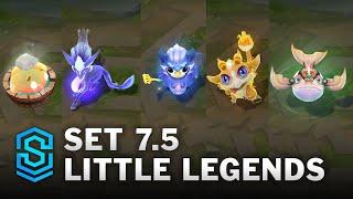 Set 7.5 Uncharted Realms Little Legends | Prancie, Bungo, Pengu, Starmaw & Sauna Sprite