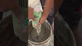 Tile gum mixing