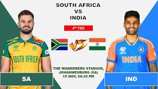 SA vs IND Fantasy Dream11 Prediction, SA vs IND 2024, SA vs IND 4th T20 Match Prediction