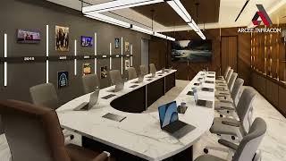 LUXURY COMMERCIAL OFFICE INTERIOR DESIGN  #luxury #interior #architecture #commercial #arceeinfra