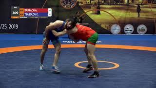 BRONZE FS - 74 kg: A. KARPACH (BLR) v. K. TSABOLOV (RUS)