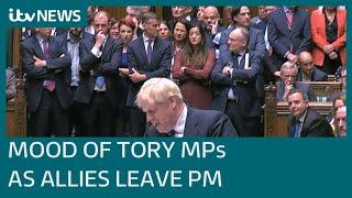 What are Tory MPs saying as Boris Johnson's allies abandon him? | ITV News