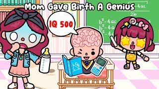 MOM Gave Birth A GENIUS  Sad Story | Toca Life World | Toca Boca